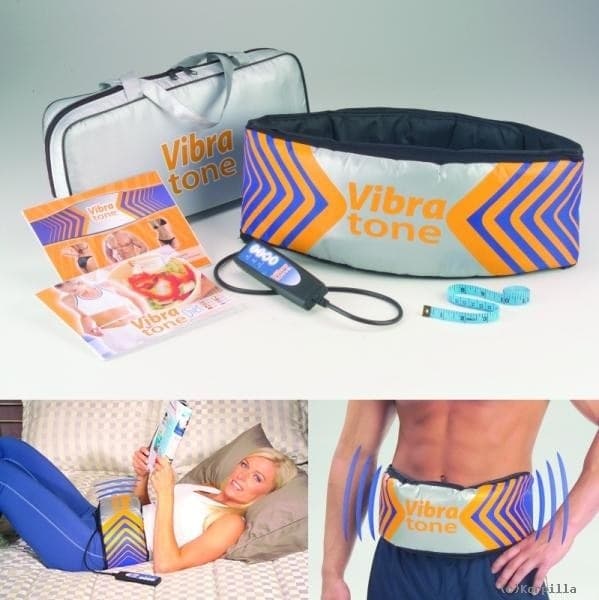 FASCIA VIBRANTE VIBRATONE VIBRA CINTURA MASSAGGIO PANCIA GLUTEI COSCE FIANCHI - 3