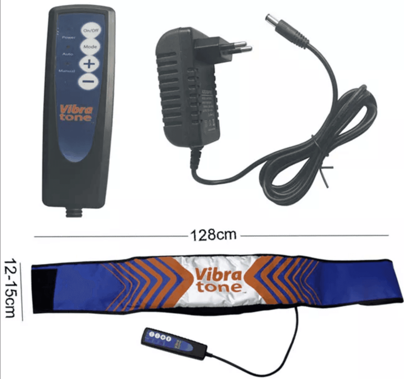 FASCIA VIBRANTE VIBRATONE VIBRA CINTURA MASSAGGIO PANCIA GLUTEI COSCE FIANCHI - 5
