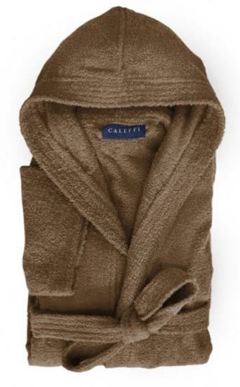 CALEFFI ACCAPPATOIO CON CAPPUCCIO SPUGNA DI PURO COTONE IDROFILO VARI COLORI E MISURE - 13