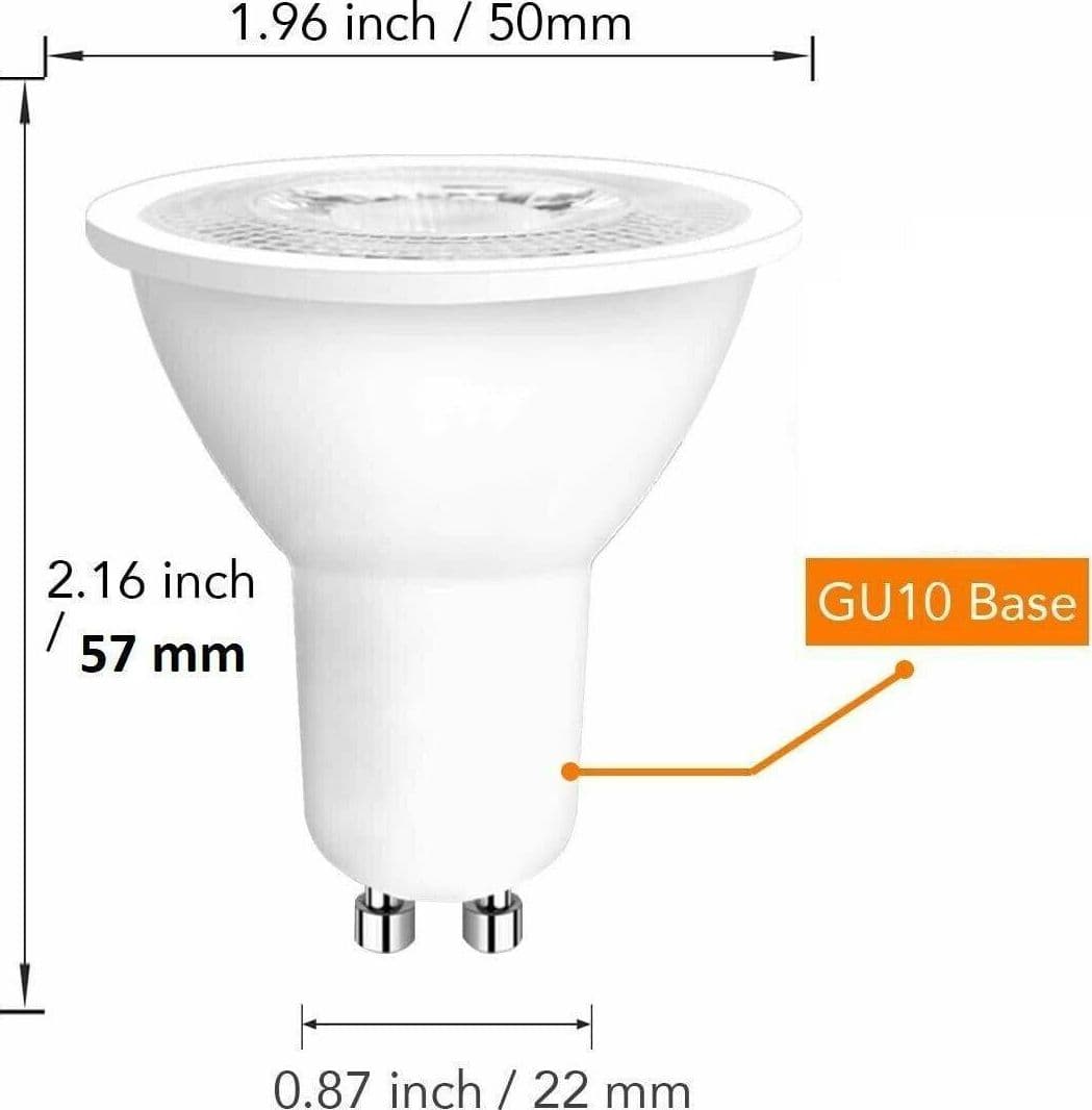FARETTO RGB+WHITE 5W GU10 LAMPADINA LED CAMBIACOLORE TELECOMANDO CROMOTERAPIA - 2