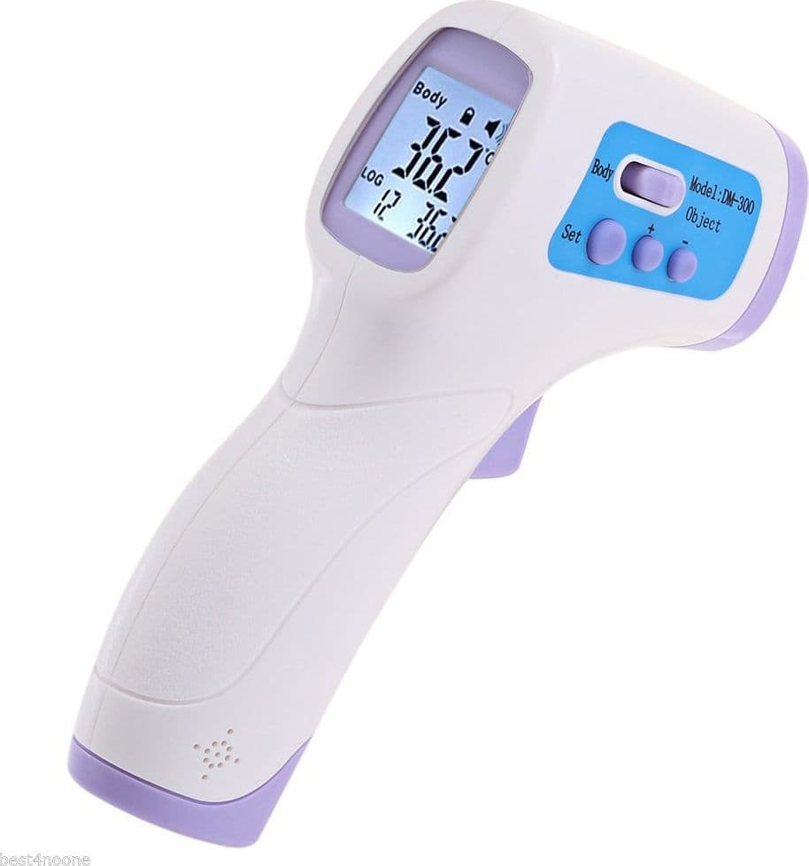 TERMOMETRO DM300 INFRAROSSI DIGITALE PER BAMBINI ADULTI CON DISPLAY LCD - 2