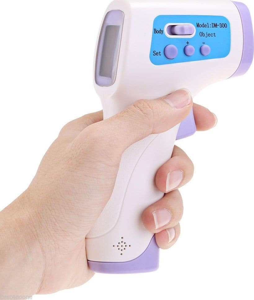 TERMOMETRO DM300 INFRAROSSI DIGITALE PER BAMBINI ADULTI CON DISPLAY LCD - 4