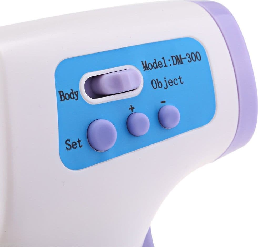 TERMOMETRO DM300 INFRAROSSI DIGITALE PER BAMBINI ADULTI CON DISPLAY LCD - 6