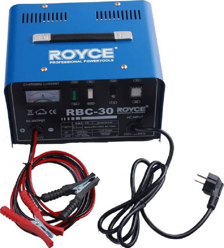 CARICA BATTERIA 12-24V 30A AUTO MOTO CAMPER BARCA CARICABATTERIE PORTATILE - 2