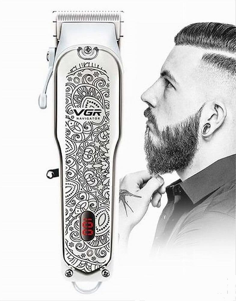 VGR V-116 Tagliacapelli Professionale Rasoio Clipper Barber Regolabarba - 8