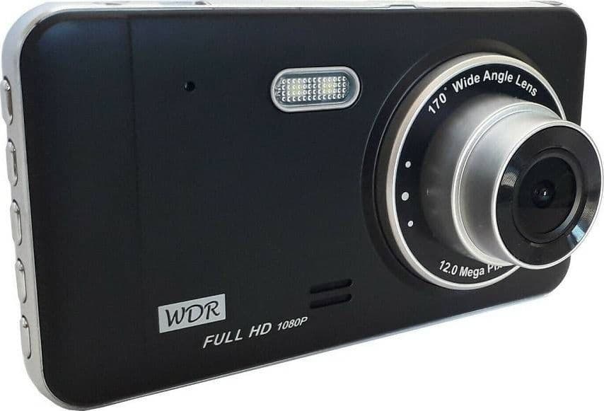 DVR TELECAMERA VIDEOREGISTRATORE PER AUTO 2 TELECAMERE HD DISPLAY 4" GT19 - 3