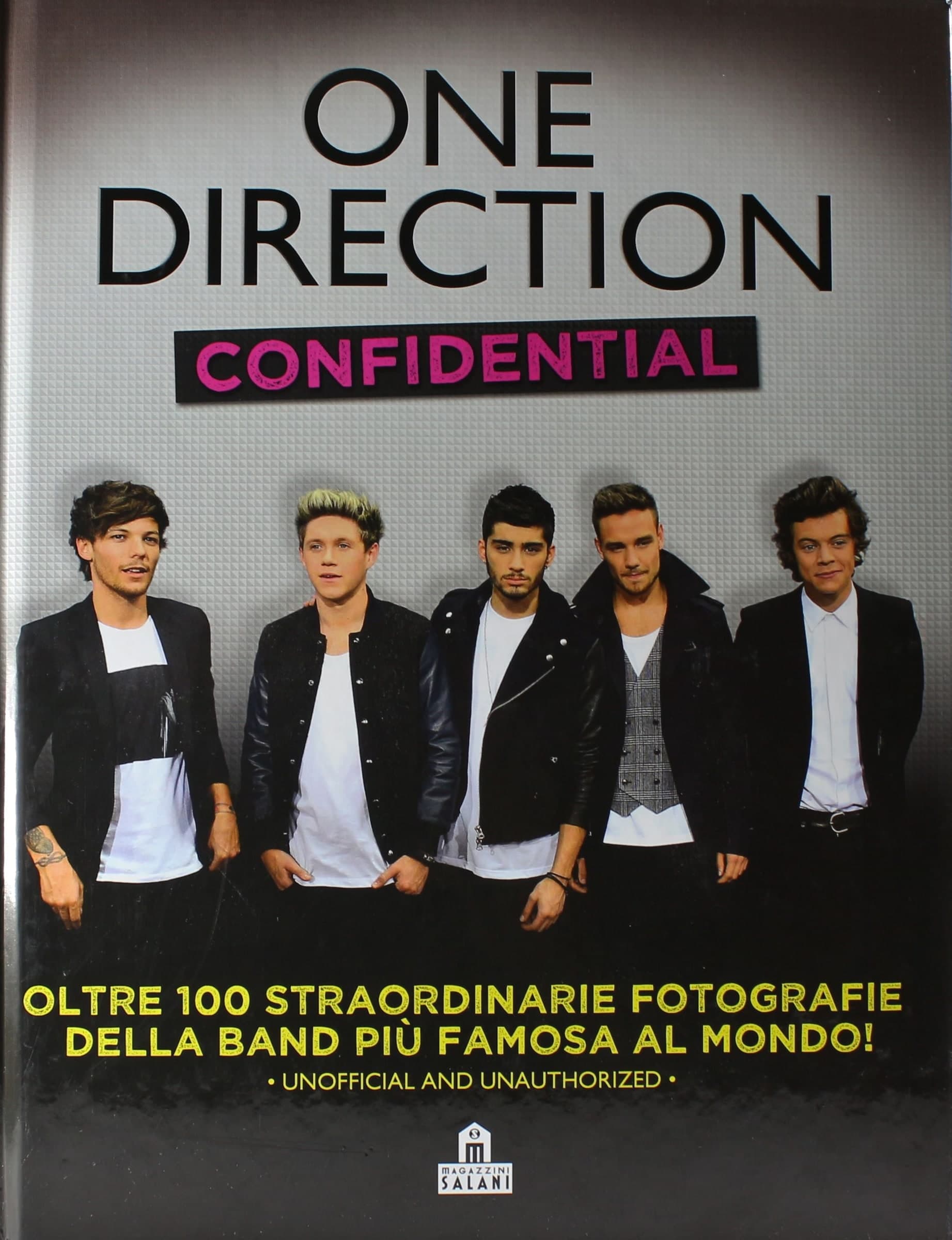 Libro One Direction Confidential, Volume Magazzini Salani