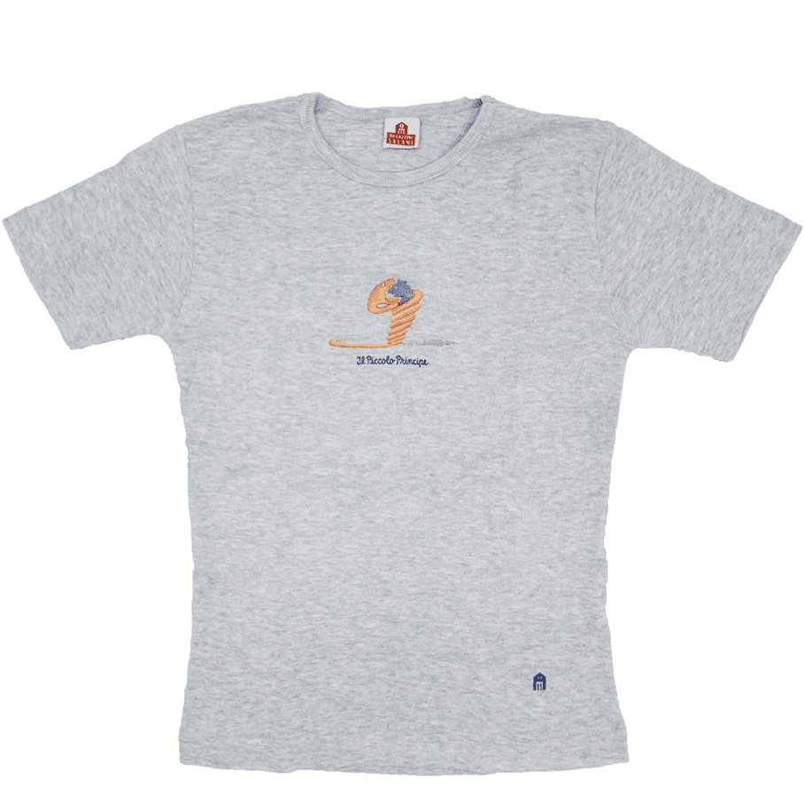 Magazzini Salani Maglietta Maniche Corte "Piccolo Principe" Girocollo Casual - 1