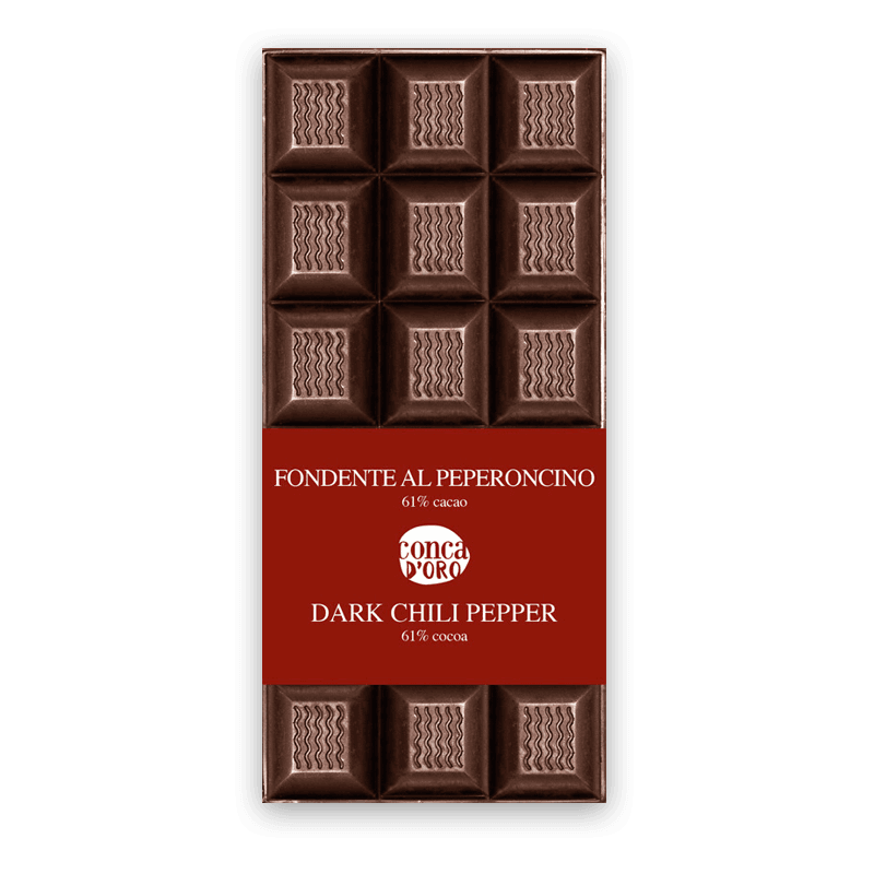 Fondente al peperoncino - Dark chili pepper 61% - 2