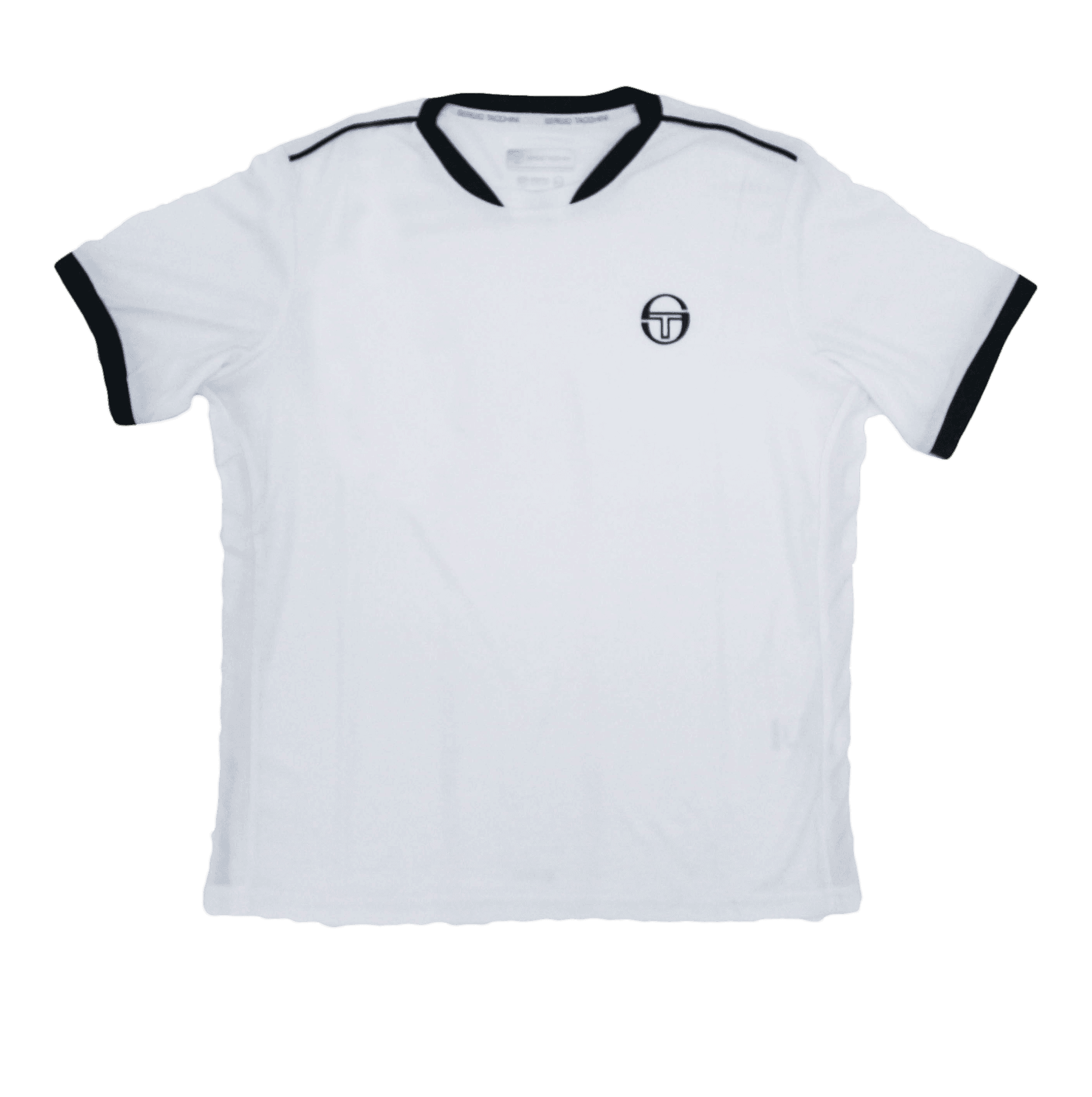 Maglia Tennis Sergio Tacchini Maniche Corte Bambini Bianca - 1
