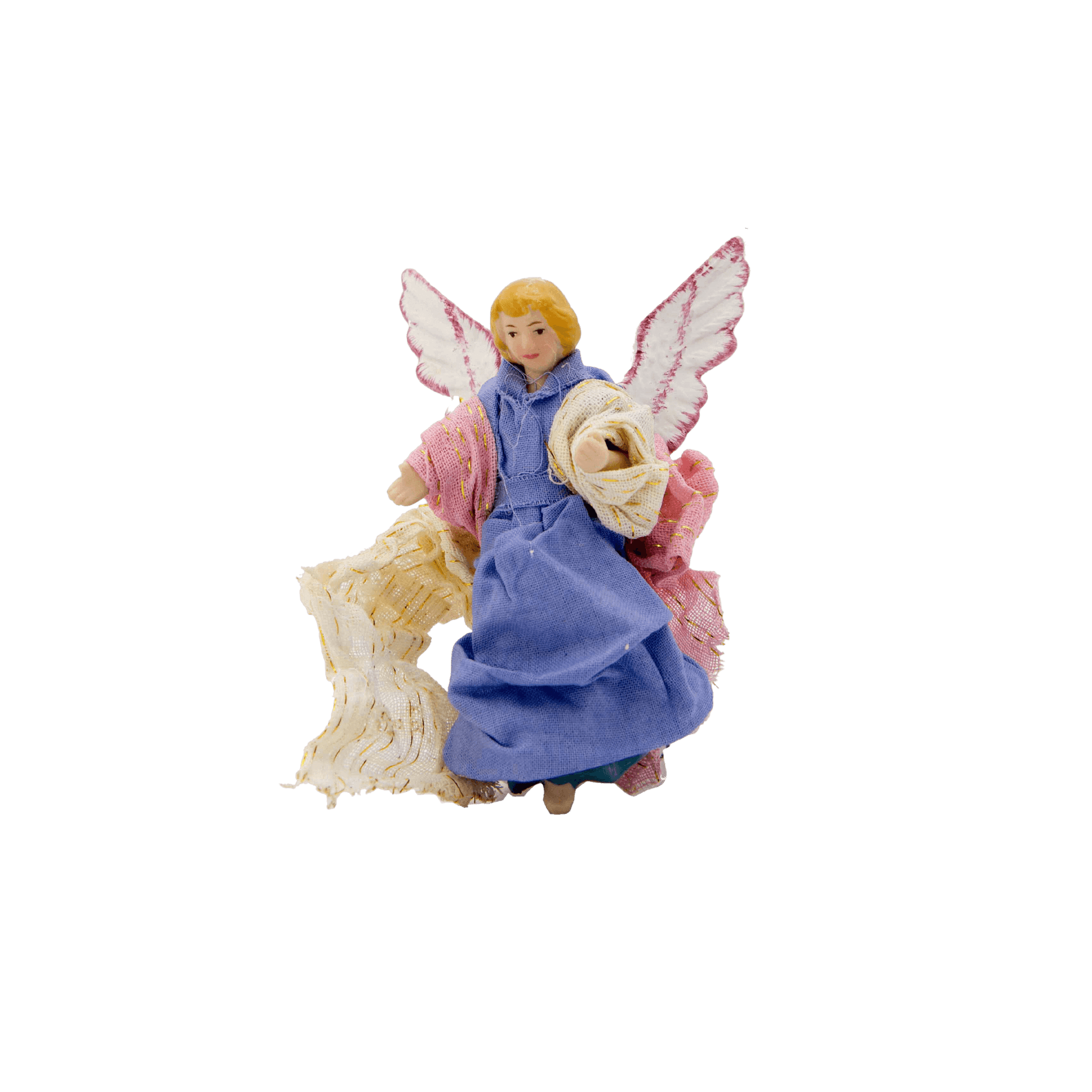 Statuina Porcellana DeAgostini Presepe Napoletano  Angelo dell'Annunciazione