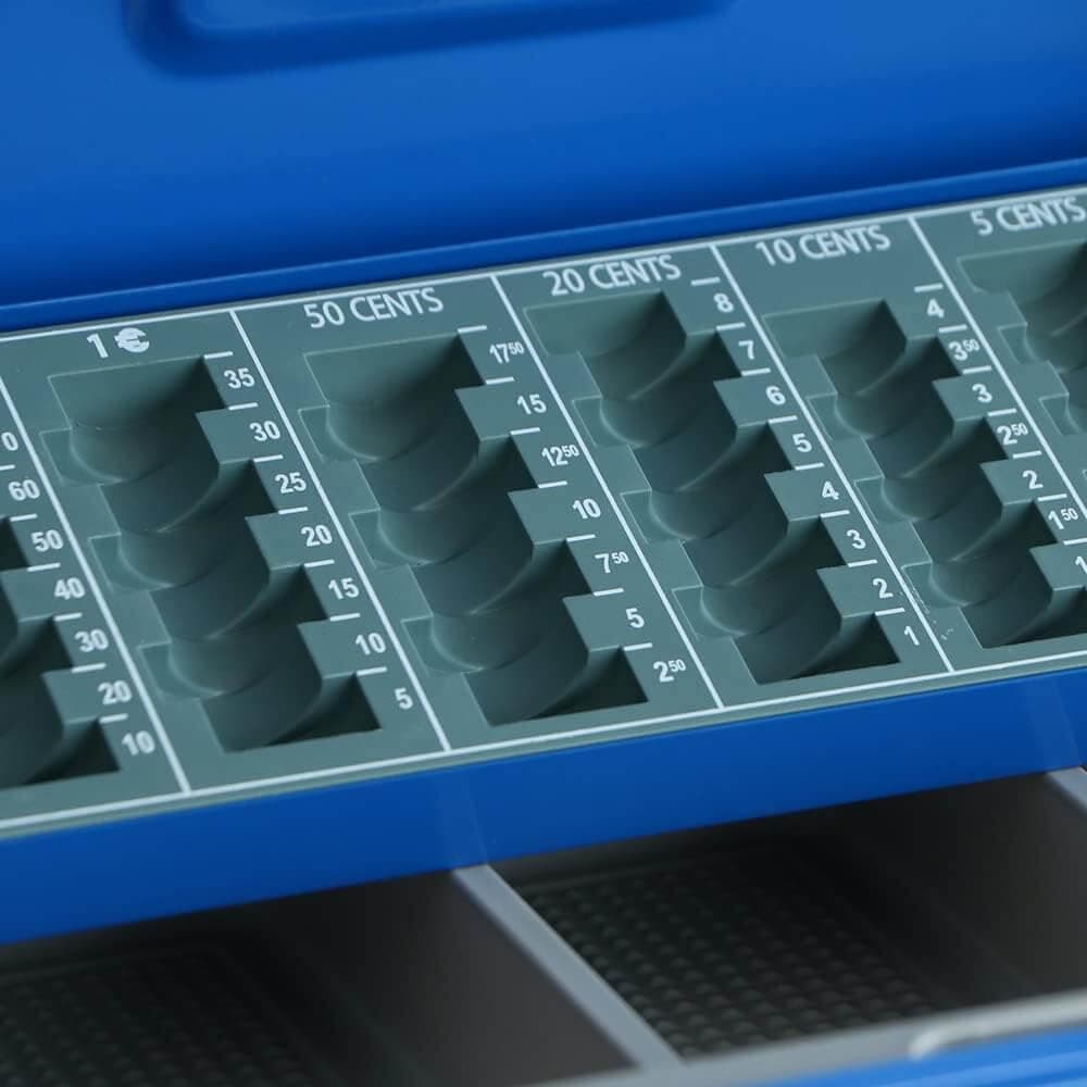Casseta Portavalori Stark Blu con Chiave - 3