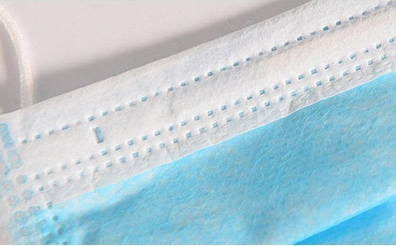 SET DA 50 MASCHERINE PROTETTIVE VISO CHIRURGICHE MONOUSO MASCHERINA FACCIALE - 8