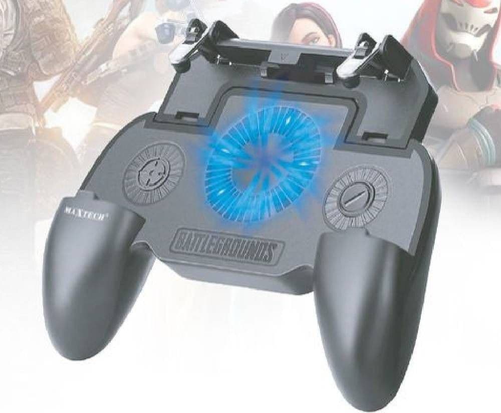 CONTROLLER JOYPAD PER SMARTPHONE CON VENTOLA GAMING PAD GIOCHI MAXTECH JO-SM01 - 2