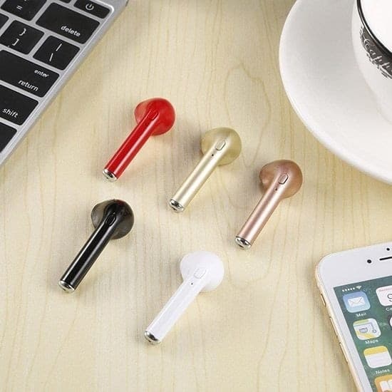 AURICOLARE SINGOLO HBQ-I7R BLUETOOTH V4.1+EDR PER ANDROID IOS CUFFIE SPORT - 9