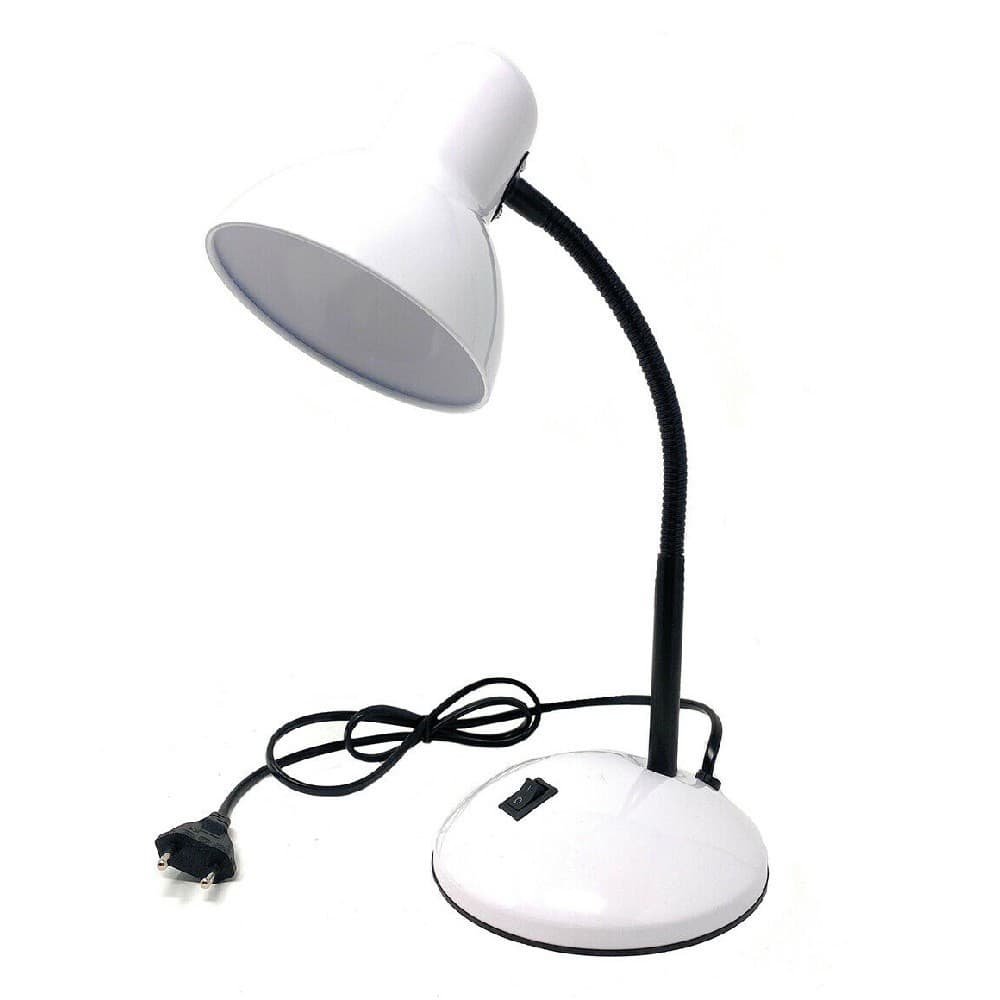 LAMPADA DA SCRIVANIA CON BRACCIO FLESSIBILE LUCE LUME TAVOLO PER CAMERETTA COLOR - 14