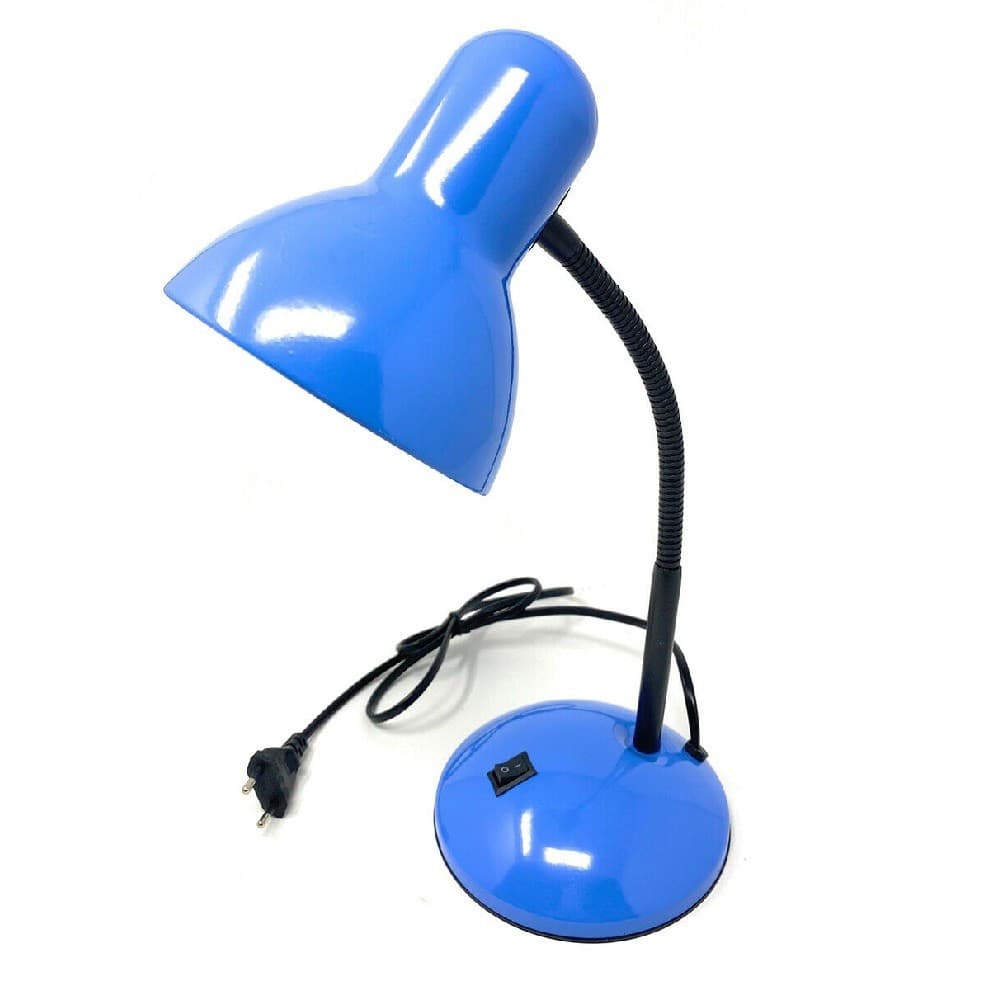 LAMPADA DA SCRIVANIA CON BRACCIO FLESSIBILE LUCE LUME TAVOLO PER CAMERETTA COLOR - 11