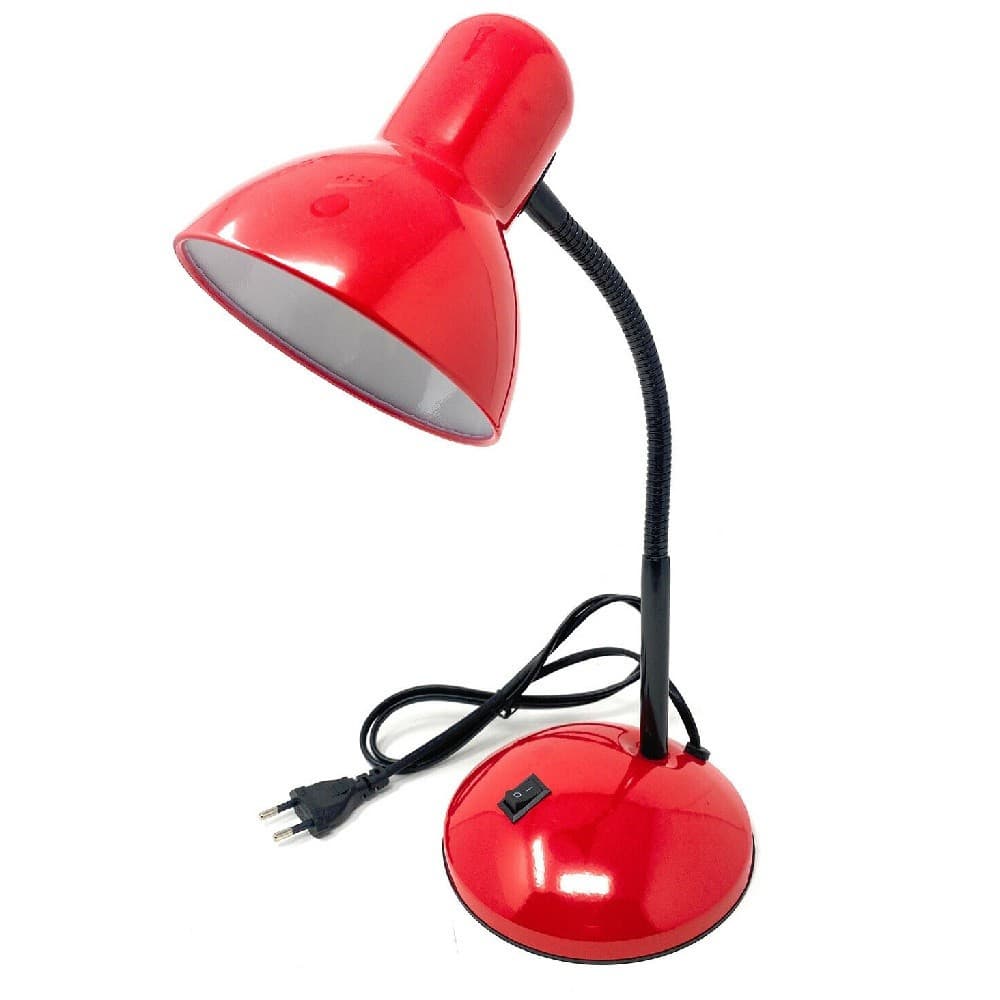 LAMPADA DA SCRIVANIA CON BRACCIO FLESSIBILE LUCE LUME TAVOLO PER CAMERETTA COLOR - 12