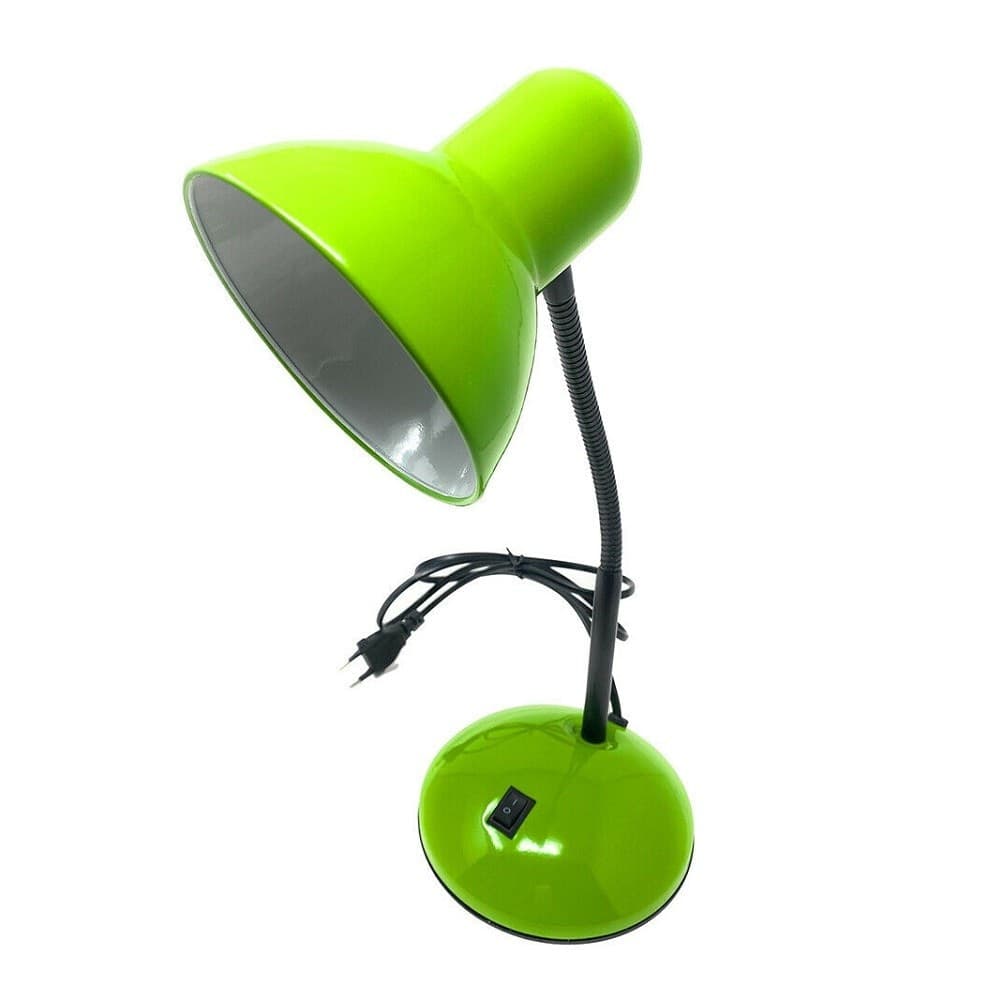LAMPADA DA SCRIVANIA CON BRACCIO FLESSIBILE LUCE LUME TAVOLO PER CAMERETTA COLOR - 8