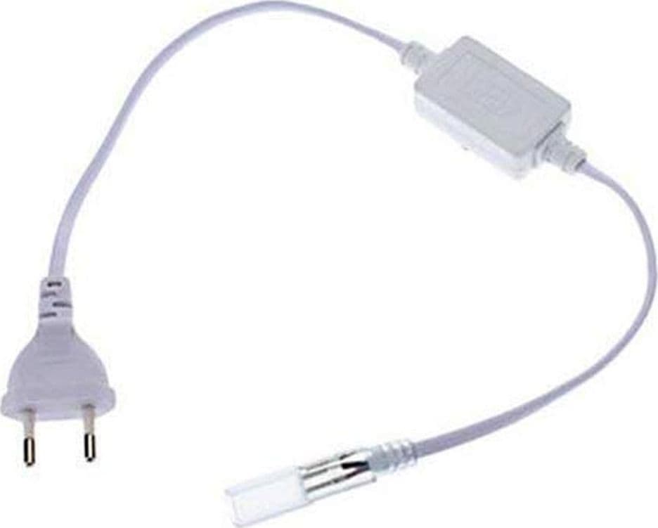 STRISCIA LED 5050 FLESSIBILE BOBINA 100MT LUCE BIANCO FREDDO ESTERNO 220V - 3