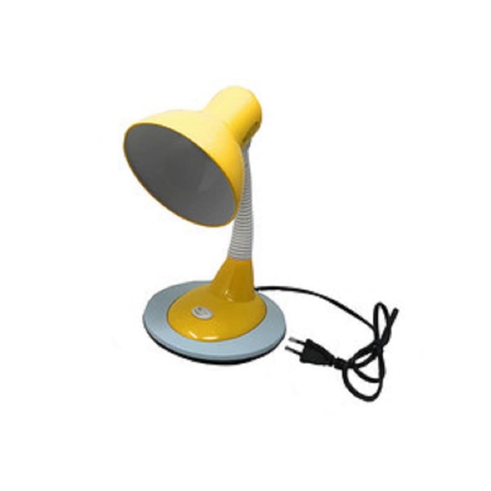 LAMPADA SNODABILE DA SCRIVANIA CON ATTACCO E27 LUCE DA TAVOLO BRACCIO FLESSIBILE - 6