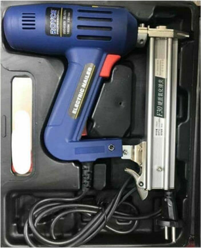CHIODATRICE GRAFFETTATRICE SPILLATRICE ELETTRICA F30 1800 WATT 10 - 30 MM - 3