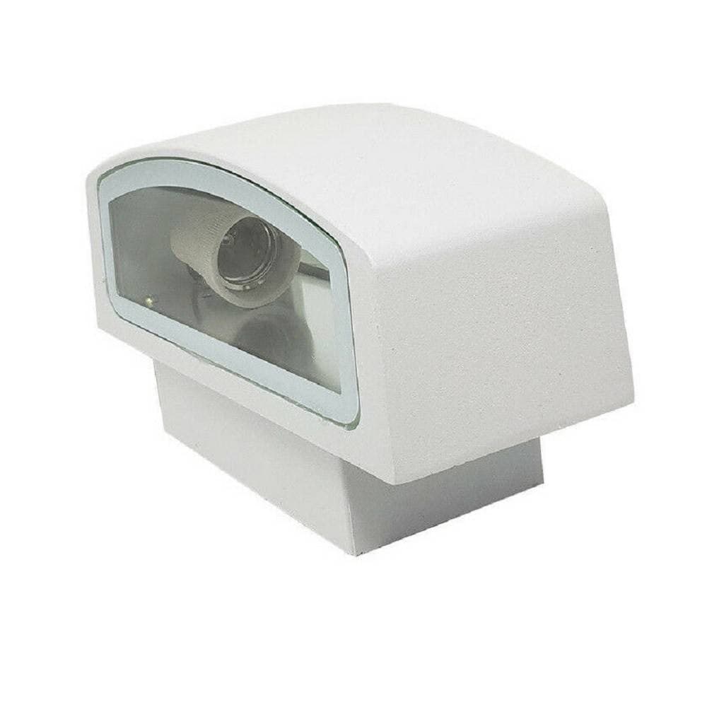 APPLIQUE ESTERNO 2 VIE E27 MAX 60 LAMPADA FARETTO DA PARETE LUCE PLAFONIERA 910 - 3