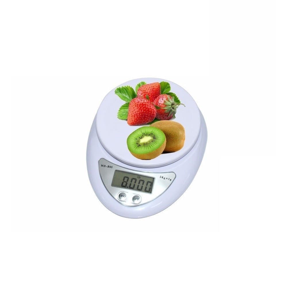 BILANCIA DA CUCINA DIGITALE PRECISIONE DA 1GR A 5KG CON TASTO TARA DISPLAY LCD - 2