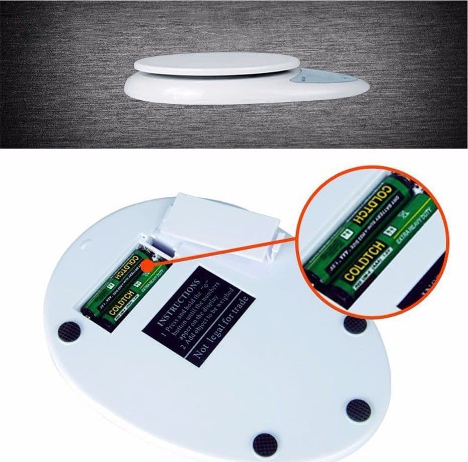 BILANCIA DA CUCINA DIGITALE PRECISIONE DA 1GR A 5KG CON TASTO TARA DISPLAY LCD - 5