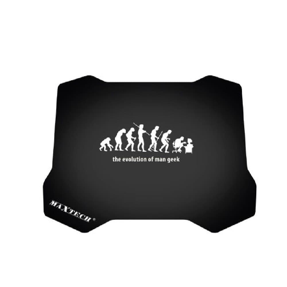 TAPPETINO MOUSE PAD ANTISCIVOLO GAMING EVOLUZIONE SCIMMIA UOMO PC MAXTECH G-MPAD07 - 2