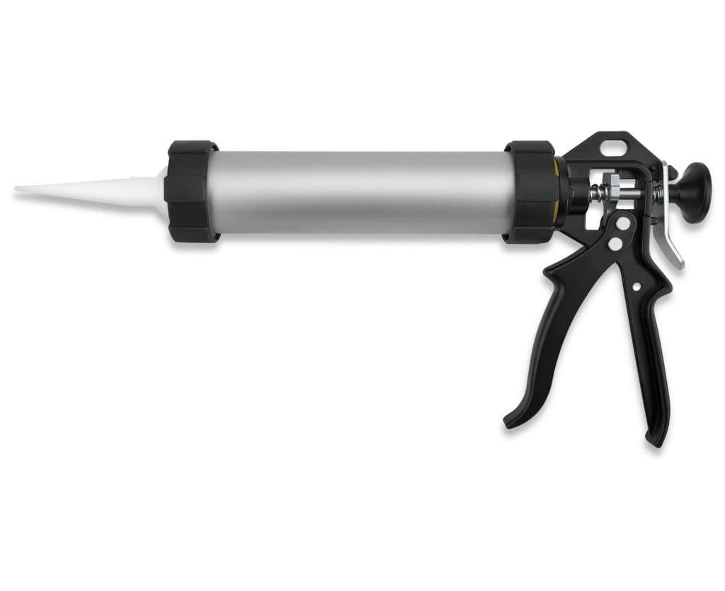 PISTOLA PER CARTUCCIA SILICONE FUGHE 240 MM IN ALLUMINIO PROFESSIONALE BECCUCCIO - 3