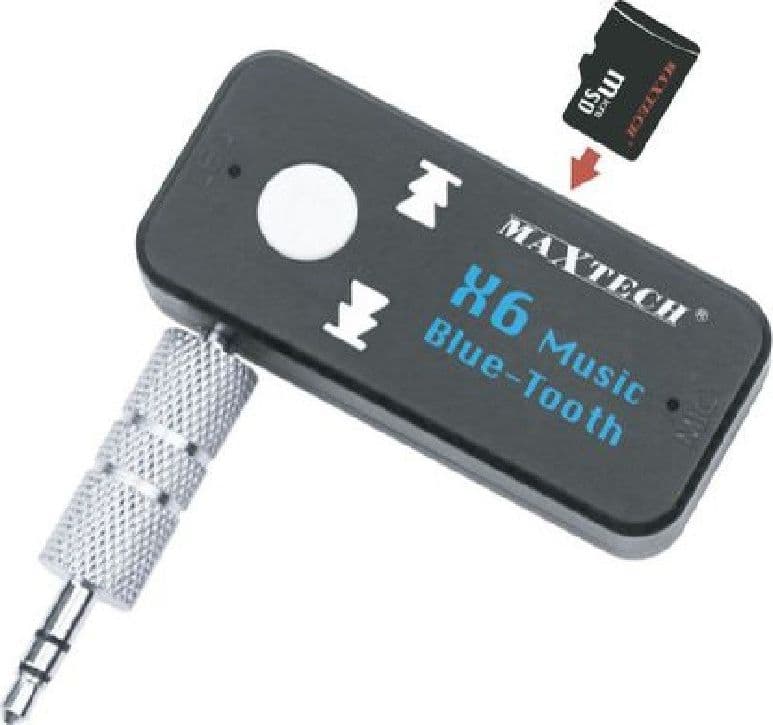 RICEVITORE BLUETOOTH ADATTATORE AUDIO PORTATILE MICROFONO INCORPORATO MAXTECH AD-BT003