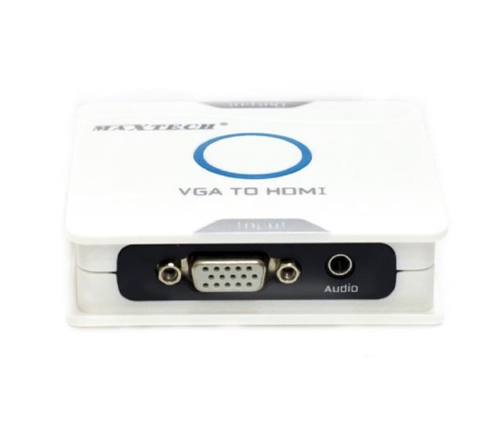 VGA A HDMI VIDEO CONVERTITORE ADATTATORE AUDIO HD PER PS3 XBOX PC MAXTECH CVGA-HD - 3