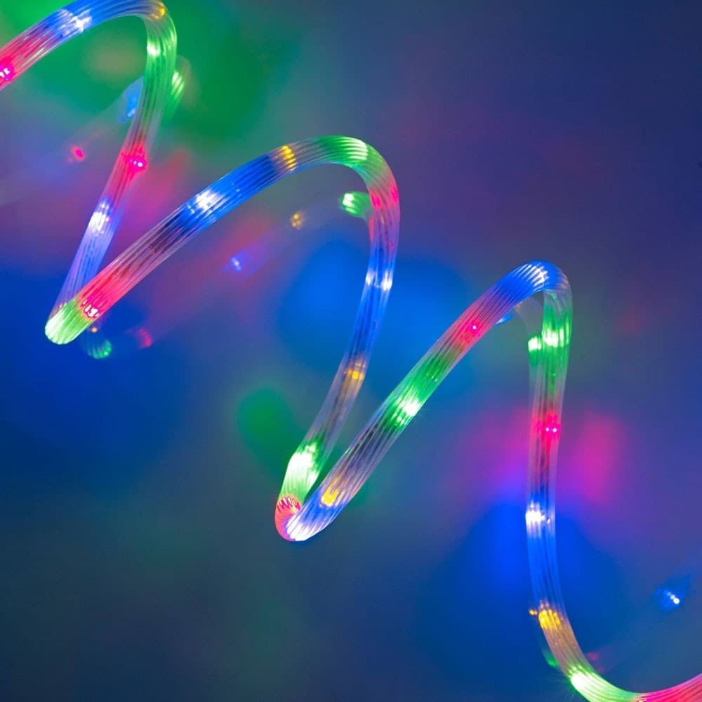 TUBO LUMINOSO 216 LED MULTICOLOR 10 MT 3VIE USO INTERNO/ESTERNO + CONTROLLER - 2