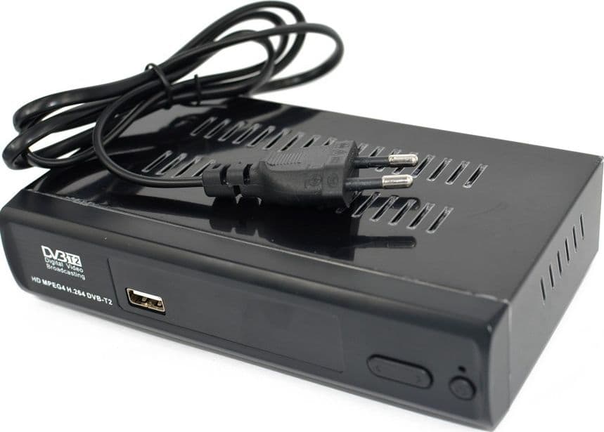 DECODER RICEVITORE DIGITALE TERRESTRE HDMI 1080P 3D TV DVB-T2 USB TELECOMANDO - 3