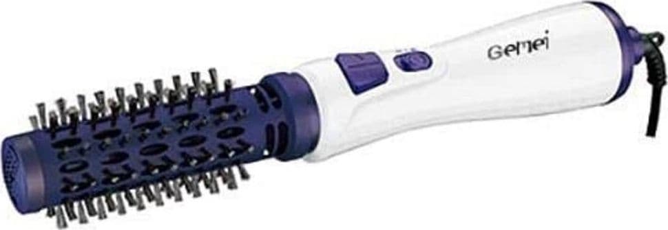 SPAZZOLA ROTANTE AD ARIA CALDA ASCIUGACAPELLI STYLER CAPELLI GM-4826 1000W PIASTRA - 12