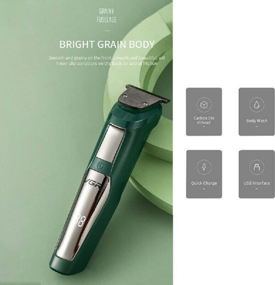 VGR V-292 Trimmer Professionale | Tagliacapelli, Rasoio, Regolabarba Barber - 9