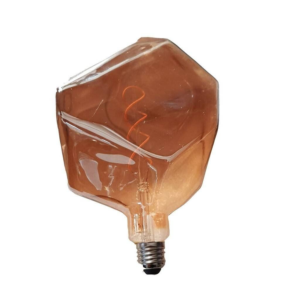 LAMPADINA LED FILAMENTO VINTAGE RETRO' LAMPADA E27 4W LUCE CALDA 2200K BTL-003 - 3