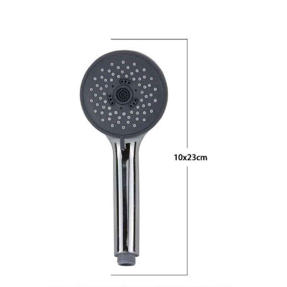 DOCCETTA 10X23CM DOCCINO BAGNO SOFFIONE DOCCIA CORNETTA ROTONDO MODERNO 69091 - 2