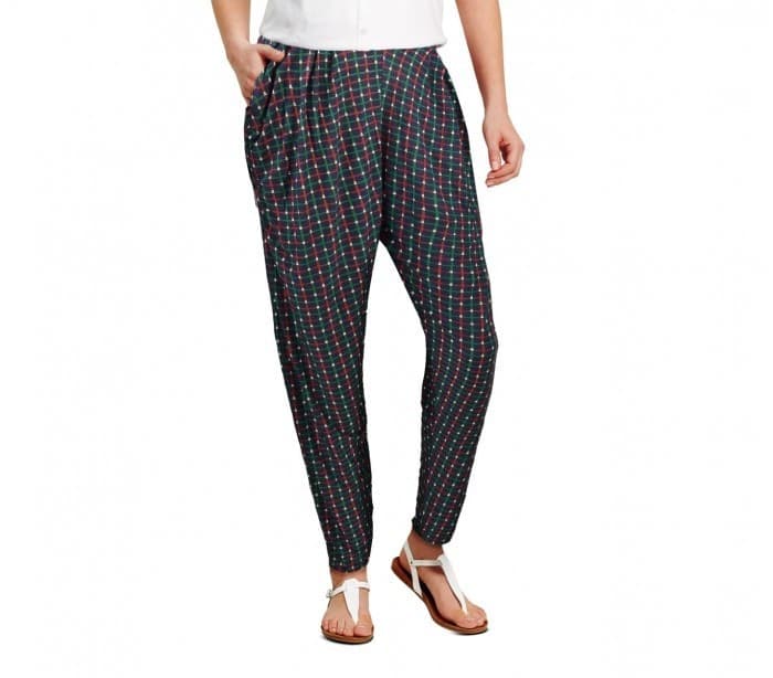 PACK DA 3 PANTALONI DA DONNA ALLA TURCA ASS. ONLY SCACCHI TARTAN TG08-13 - 2