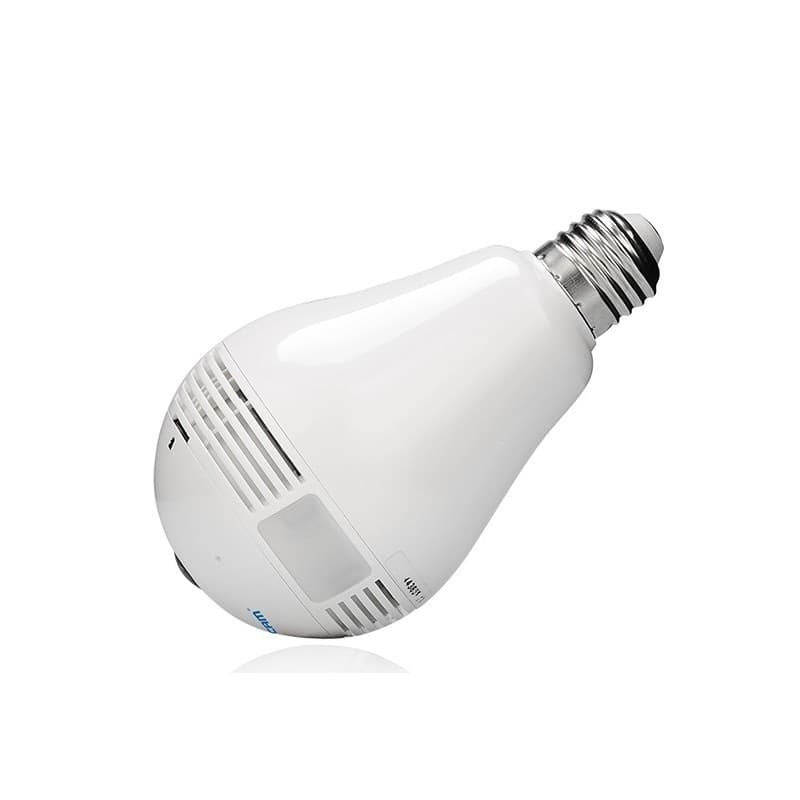 TELECAMERA LAMPADINA HD 360° HD WIFI P2P IR 960P GESTIBILE DA APP ANDROID IOS - 6