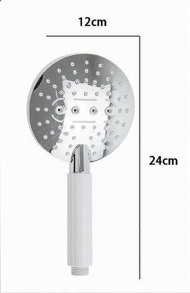 SOFFIONE DOCCIA VASCA GETTO REGOLABILE ABS SISTEMA ANTICALCARE ATTACCO 1/2 59172 - 4