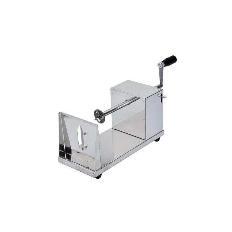 TAGLIA AFFETTA A SPIRALE RICCIOLO PATATE IN ACCIAIO INOX PROFESSIONALE CHIPS - 4