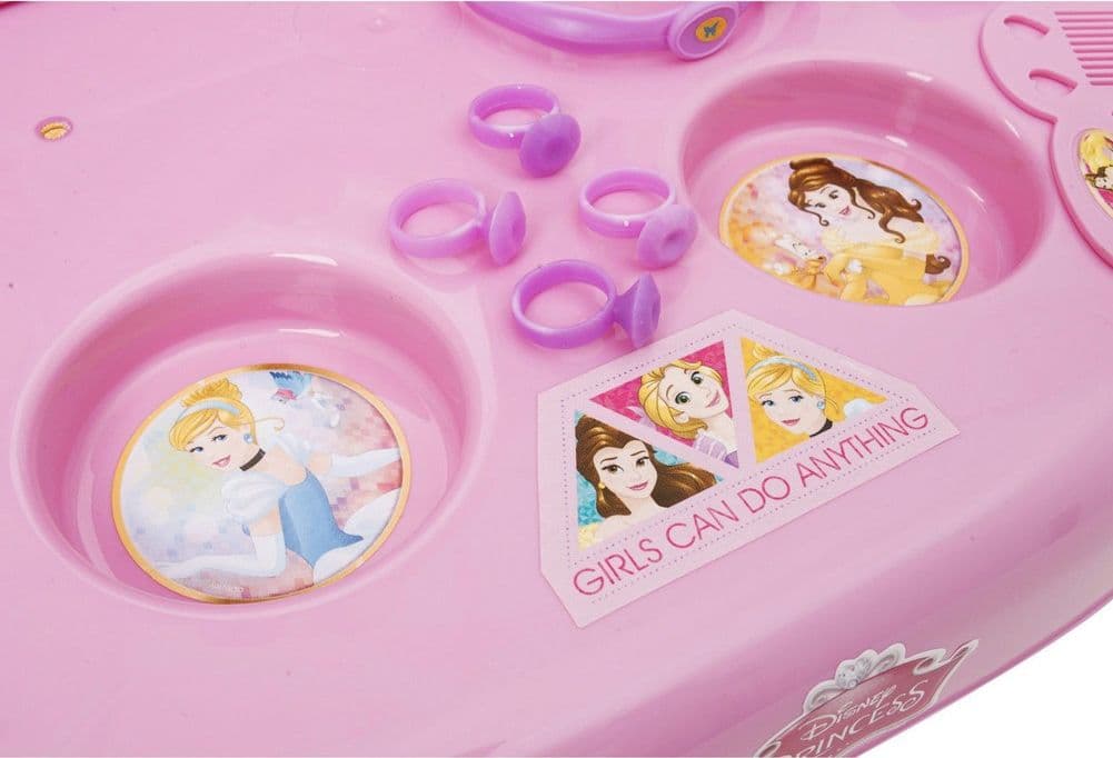 SPECCHIERA DA TAVOLO PRINCIPESSE DISNEY ALTEZZA 42 CM CON ACCESSORI BAMBINE - 2