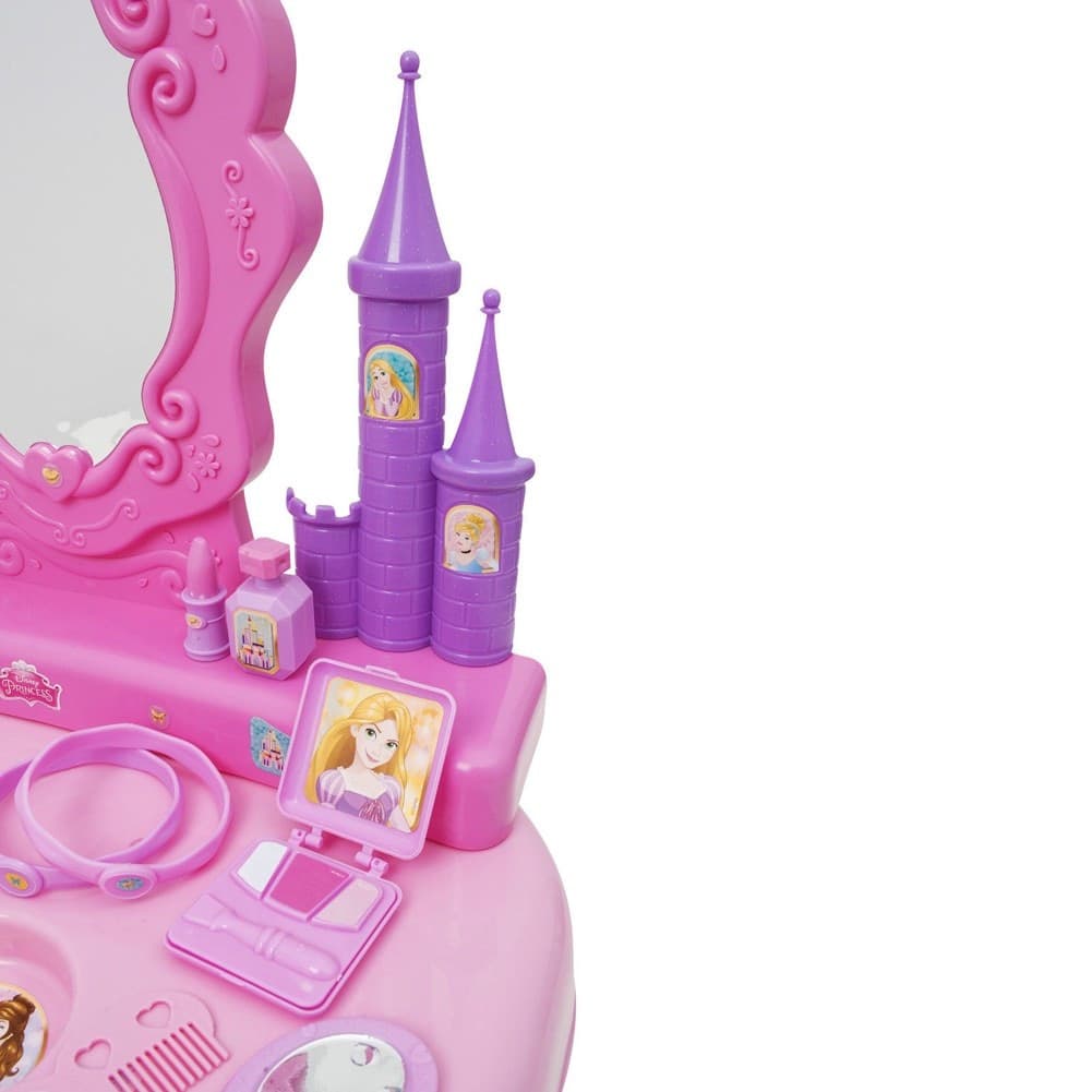 SPECCHIERA DA TAVOLO PRINCIPESSE DISNEY ALTEZZA 42 CM CON ACCESSORI BAMBINE - 3