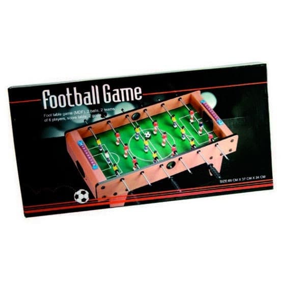 CALCETTO DA TAVOLO GIOCO CALCIO IN LEGNO CALCIO BALILLA CON PALLINA INCLUSA - 2