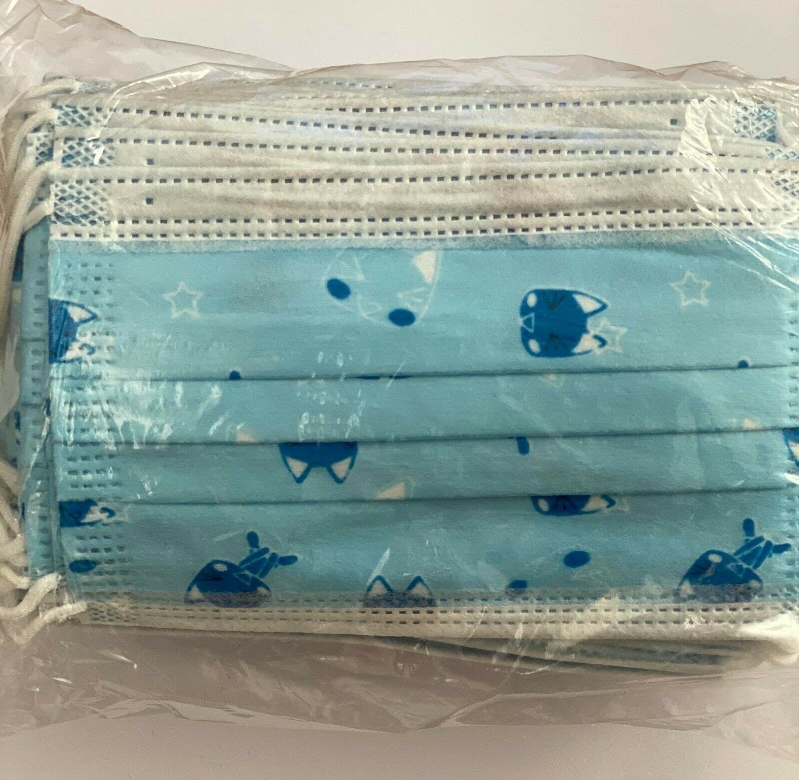 SET DA 50 MASCHERINE TNT PROTETTIVE VISO CHIRURGICHE MONOUSO MASCHERINA BAMBINI - 3