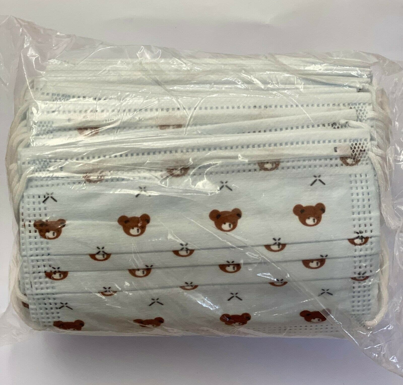 SET DA 50 MASCHERINE TNT PROTETTIVE VISO CHIRURGICHE MONOUSO MASCHERINA BAMBINI - 4