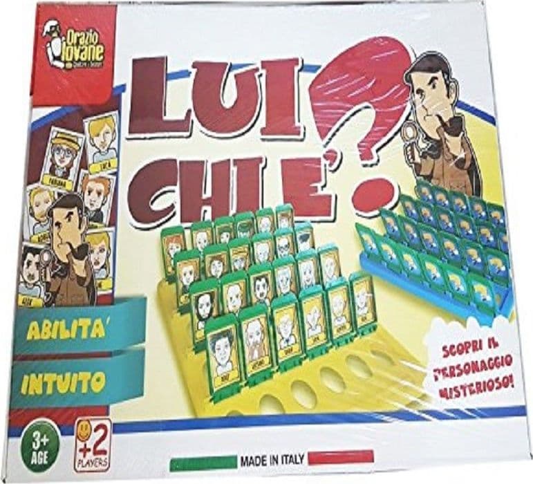 INDOVINA CHI ABILITà INTUITO 2 GIOCATORI GIOCO IN SCATOLA DA TAVOLO DI SOCIETà