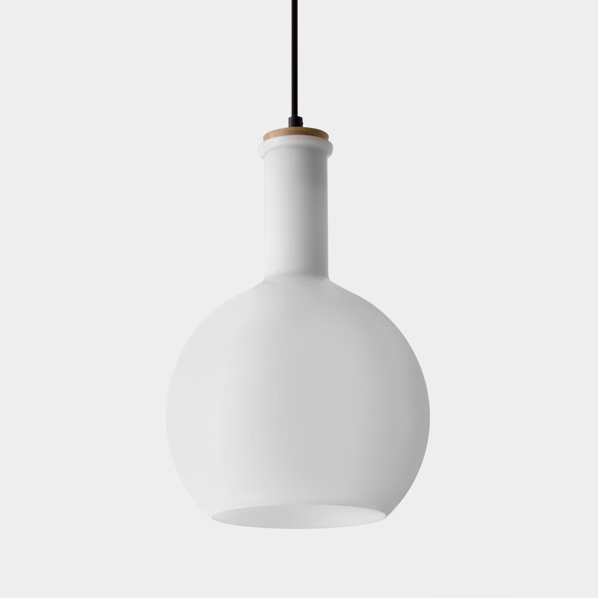 V-TAC VT-7205 LAMPADARIO A SOSPENSIONE IN VETRO CON PORTALAMPADA E27 - 3